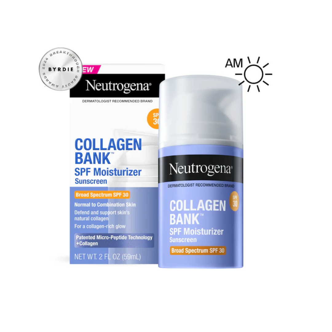 Neutrogena Collagen Bank™ SPF Moisturizer Broad Spectrum SPF 30, 2 Fl. Oz