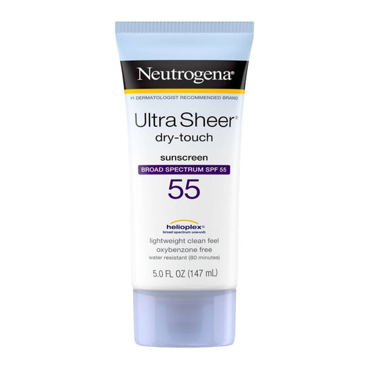 Neutrogena® Ultra Sheer® Dry-Touch Sunscreen Lotion Broad Spectrum SPF 55, 3 Fl. Oz