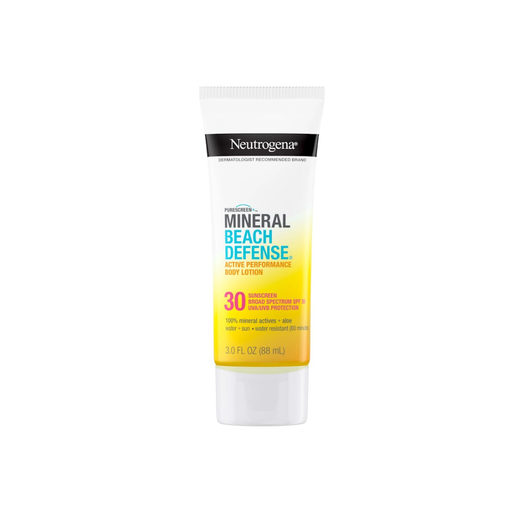 Neutrogena® Purescreen+™ Mineral Beach Defense™ Active Performance Body Lotion Sunscreen, Broad Spectrum SPF 30