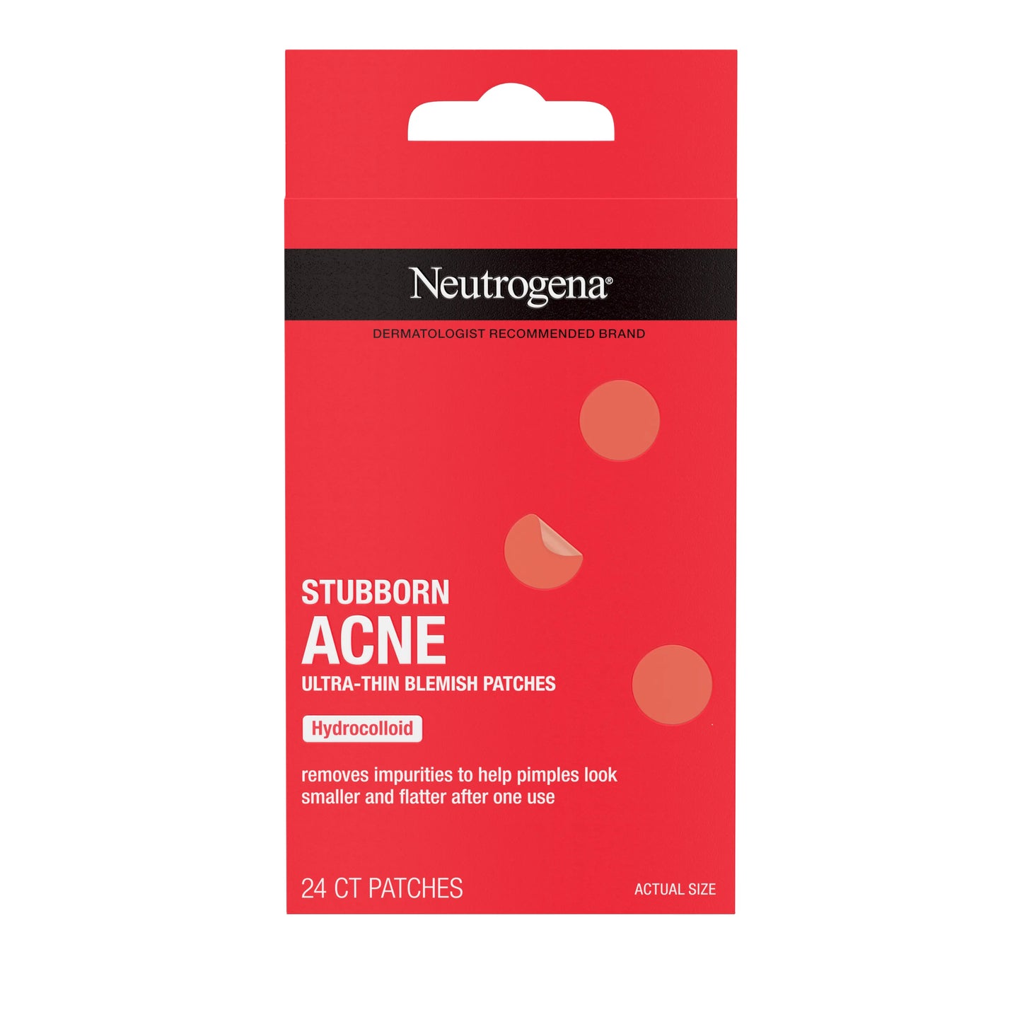 Neutrogena Stubborn Acne<sup>®</sup> Ultra-Thin Blemish Patches, 24 Patches