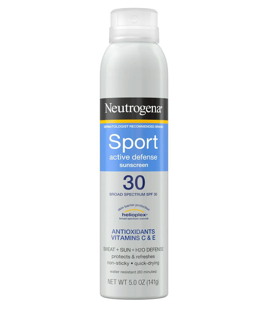 Neutrogena® Sport Active Defense With Broad Spectrum Spf 30 Sunscreen Spray