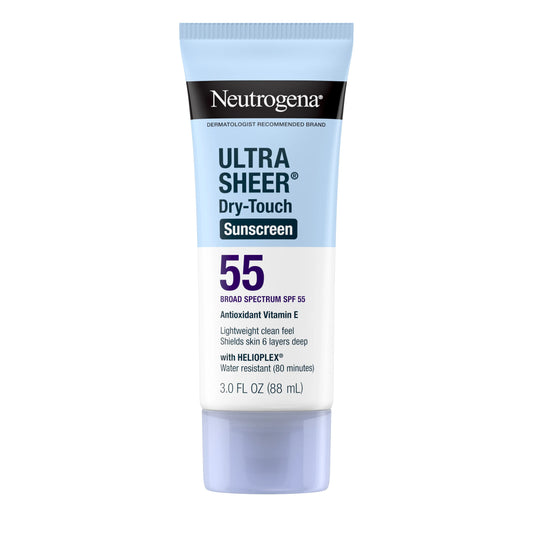 Neutrogena Ultra Sheer Dry-Touch Sunscreen Lotion Broad Spectrum SPF 30, 3 Fl. Oz