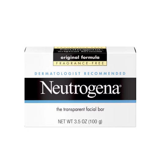 Neutrogena Original Amber Bar Fragrance-Free Facial Cleansing Bar